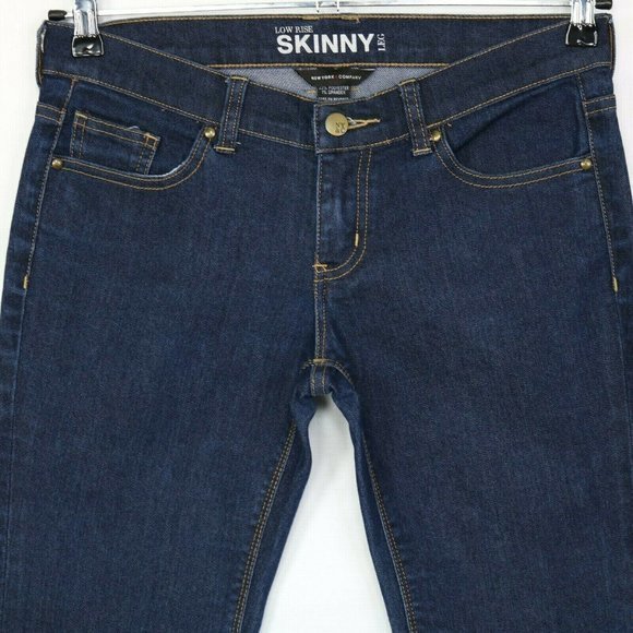 New York & Company NY&C Jeans Low Rise Skinny Leg Stretch‎ 4 Short - Picture 5 of 8